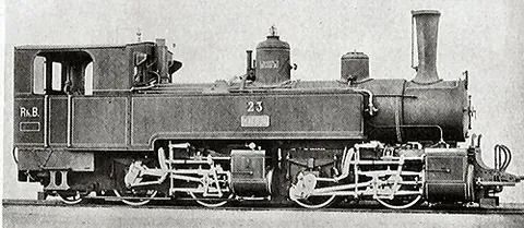 0-4-4-2: under the Whyte notation system, a Mallet-type locomotive with no leading truck, two sets of four...