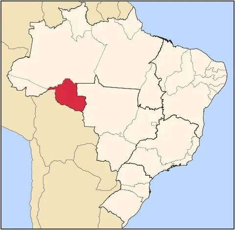 rondônia: a state of the North Region, Brazil. Capital: Porto Velho