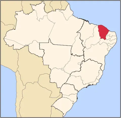 ceará: a state of the Northeast Region, Brazil. Capital: Fortaleza