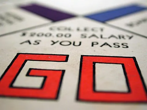 do not pass go, do not collect $200: a phrase indicating that something must be done directly without delays or deviations