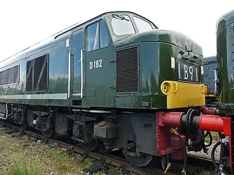 1co-co1: a wheel arrangement for diesel-electric locomotives signifying that a locomotive has eight axles on...