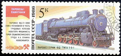 2-10-2: under the Whyte notation system, a steam locomotive that has two leading wheels, five pairs of...