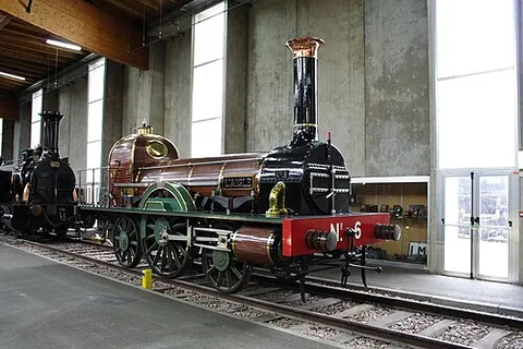 2-2-2: under the Whyte notation system, a steam locomotive that has two leading wheels, two driving wheels...