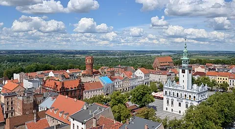 chełmno: a town in Kuyavian-Pomeranian Voivodeship, Poland