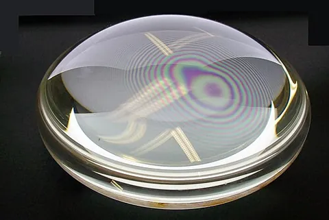 newton's rings: a pattern of interference of light characterized by concentric rings that is caused by light's...