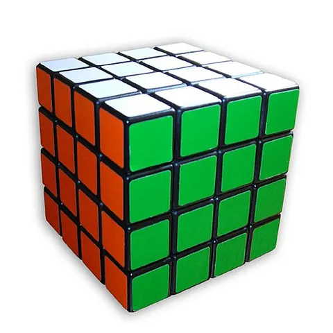 rubik's revenge: a variety of Rubik's Cube with 56 cubies arranged as a 4×4×4 cube