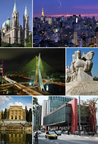 são paulo: a municipality, the state capital of São Paulo State, Brazil
