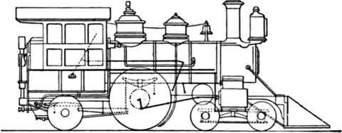 4-2-2: under the Whyte notation system, a steam locomotive that has four leading wheels arranged in a...