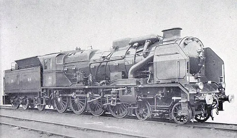 4-8-0: under the Whyte notation system, a steam locomotive that has four leading wheels on a leading truck...