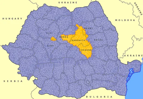 székely land: a historic and ethnographic region in Romania, inhabited mainly by Székelys, a subgroup of...