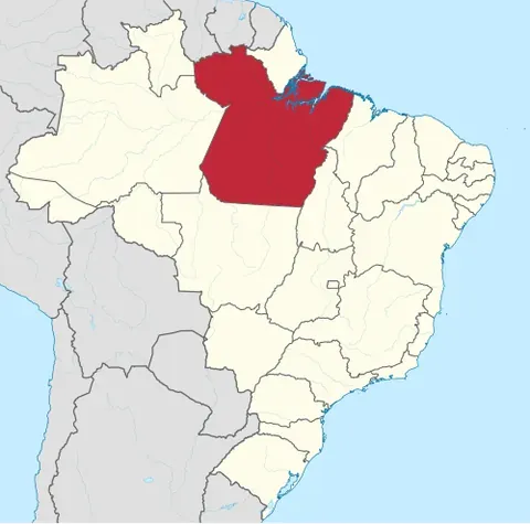 pará: a state of the North Region, Brazil. Capital: Belém
