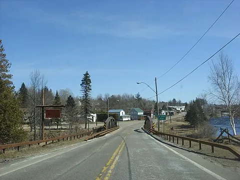 st. regis falls: a hamlet and census-designated place in the town of Waverly, Franklin County, New York, United...