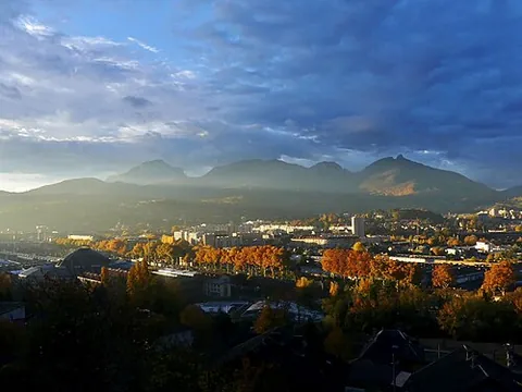 chambéry: a city and prefecture, the capital of Savoie department, Auvergne-Rhône-Alpes, France