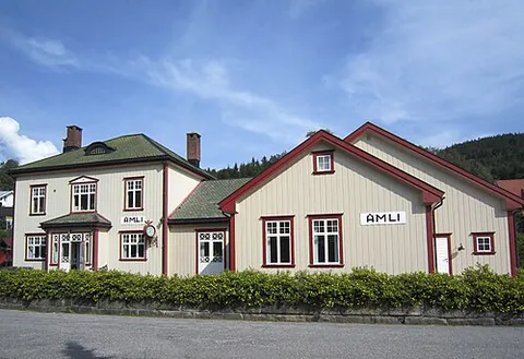 åmli: a village and municipality in Agder county, Norway