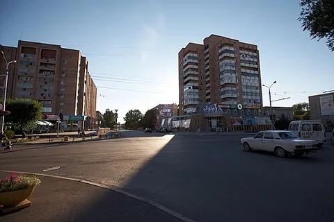 abakan: the capital city of Khakassia, Russia