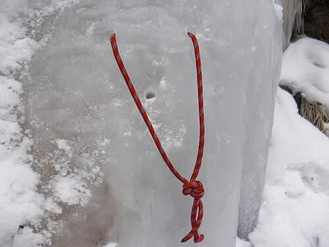 abalakov thread: a climbing aid consisting of a hooklike device that allows a length of cord or webbing to be...