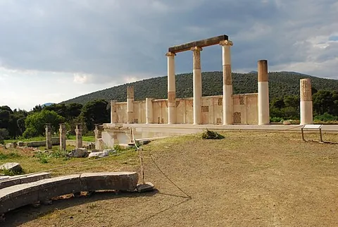 abaton: an enclosure in the temple of Asclepios where patients slept