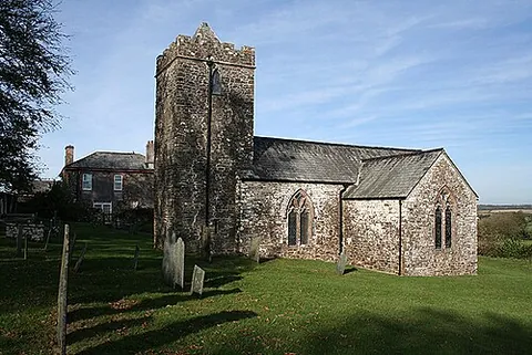 abbots bickington: a village and civil parish of Torridge district, Devon, England (OS grid ref SS3813)