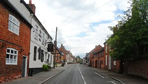 abbots bromley: a village and civil parish in East Staffordshire district, Staffordshire, England (OS grid ref...