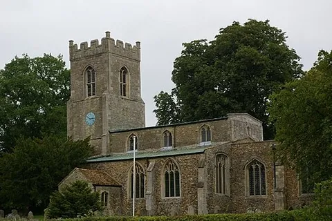 abbots ripton: a small village and civil parish in Huntingdonshire district, Cambridgeshire, England (OS grid ref...
