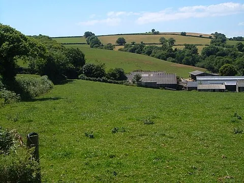abbotsleigh: a hamlet in Blackawton civil parish, Devon, England (OS grid ref SX801488)