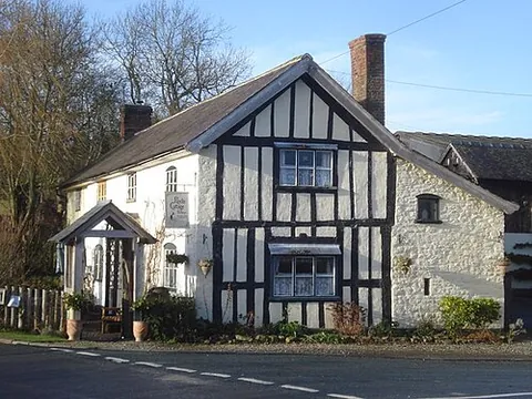 abcott: a hamlet in Clungunford civil parish, Shropshire, England (OS grid ref SO390787)