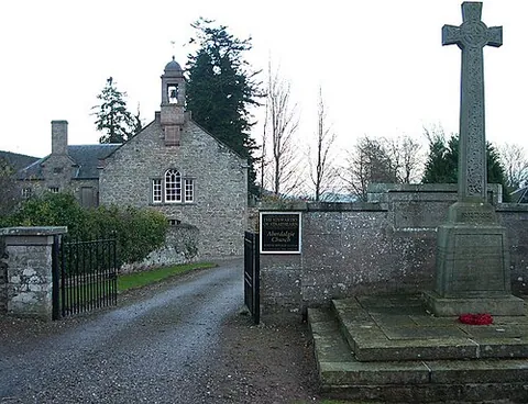aberdalgie: a small village in Perth and Kinross council area, Scotland (OS grid ref NO079201)