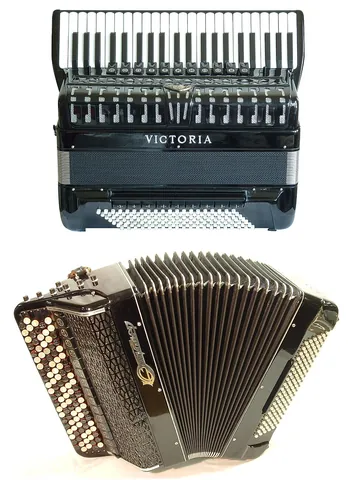 accordion: a box-shaped musical instrument played by compressing or expanding its bellows while pressing its...