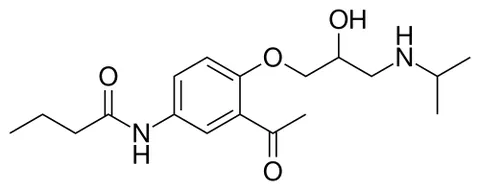 acebutolol: a beta blocker (trademark Monitan, Sectral) which is partially selective for cardiac beta...