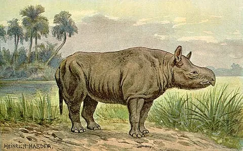acerathere: an extinct rhinoceros of the genus †Aceratherium