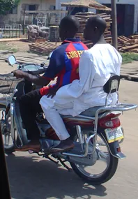 achaba: a motorcycle taxi