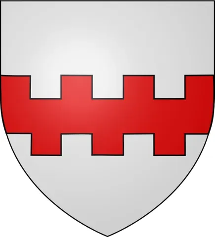 bretessé: embattled (as a bend, fesse, etc), especially if embattled-counterembattled on both sides with the...