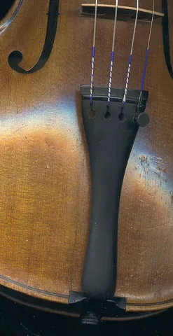afterlength: the shorter length of string between the bridge and the tailpiece of a stringed instrument, on the...