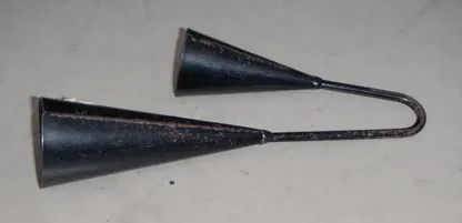 agogo bell: a percussion instrument consisting of two or three small conical bells, similar to a cowbell, and...