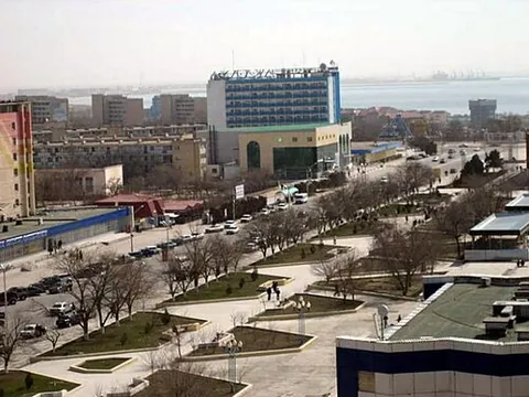 aktau: a city (population 160,000), Kazakhstan's main seaport on the Caspian Sea. Official city name...