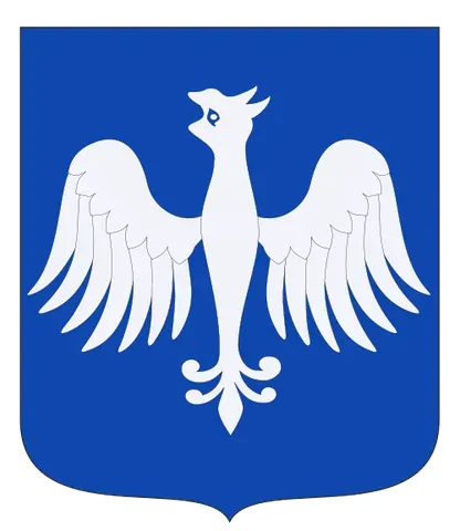 alerion: a heraldic eagle, especially one displayed without legs/feet or beak