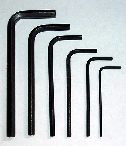 allen key: synonym of hex head wrench