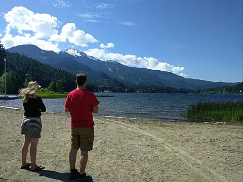alta lake: a lake and neighbourhood of Whistler in Squamish-Lillooet Regional District, British Columbia,...