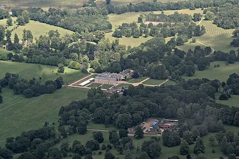 althorp: a country estate and civil parish (without a council) in West Northamptonshire, Northamptonshire,...