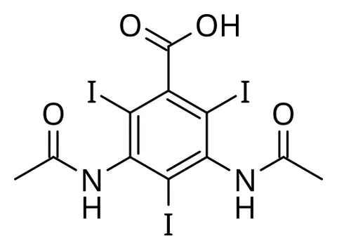amidotrizoic acid: the conjugate acid of sodium amidotrizoate