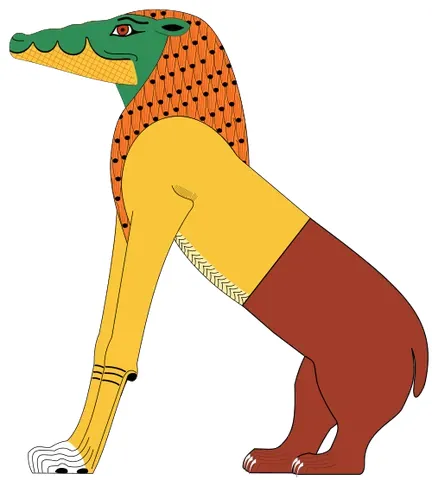 ammit: an ancient Egyptian goddess, the Devourer of the Dead