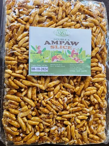 ampaw: a Filipino sweet puffed rice cake