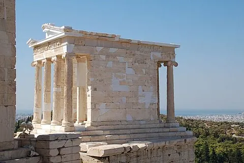 amphiprostyle: having columns at either end but not along the sides