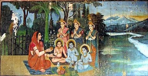 anasuya: name of the wife of sage Atri. She had three sons: Dattatreya, Durvasa and Chandra
