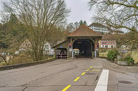 andelfingen: a village in Langenenslingen municipality, Biberach district, Baden-Württemberg, Germany