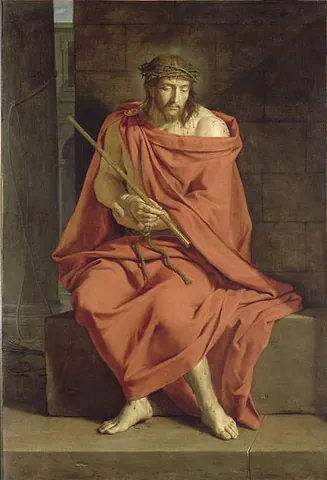 anhypostasia: le Christ aux outrages (The Mocking of Christ, 17th century) by (1602–1674), from the collection of...