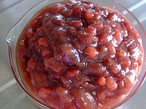 anko: a paste made of azuki beans
