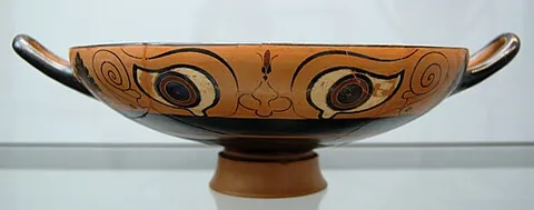 apotropaic eye: an image of an eye intended to ward off evil