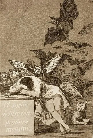 aquatint: a form of etching with acid on a plate partially covered with varnish that produces a print...