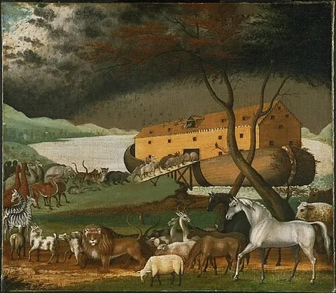 ark: a large box with a flat lid